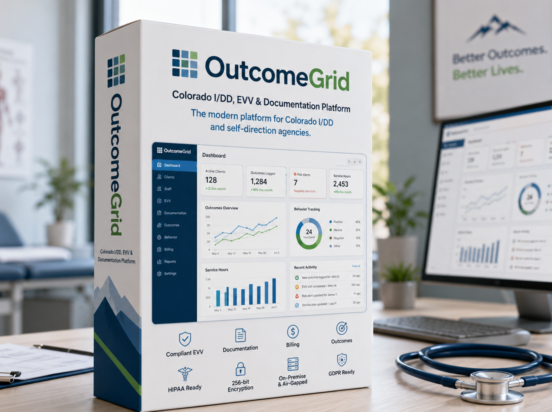 OutcomeGrid is not boxed software — it's tailored to your agency