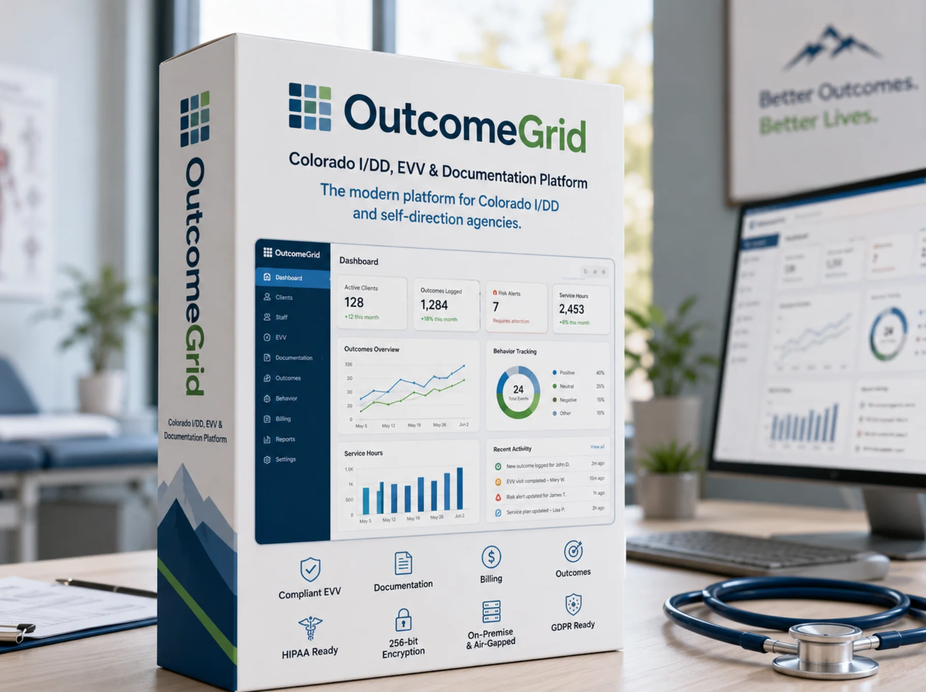 OutcomeGrid is not boxed software — it's tailored to your agency